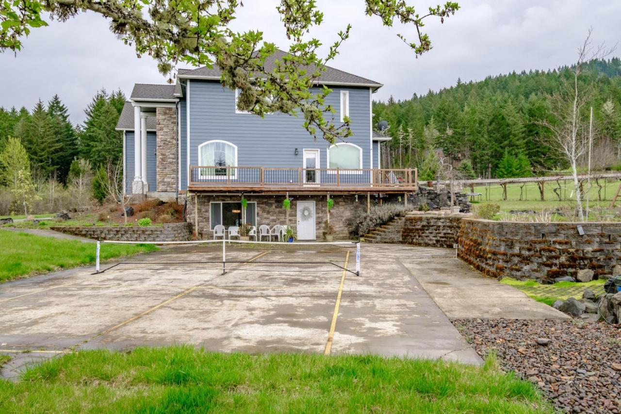 Beautiful Country Apartment, Ac, Pickleball, Billiards, Playground, Gardens Philomath Exterior photo